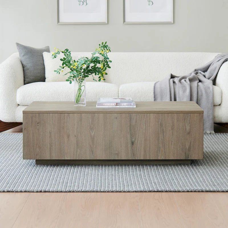 48 Wide Rectangular Coffee Table - 47.5 Wide