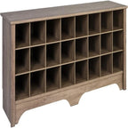 Panca porta scarpe a 24 scomparti - 39,4P x 152,4L x 51,4A