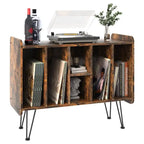 Large Vinyl Record Storage Stand - 13.6D x 33.1W x 26H