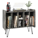 Ampio porta-dischi in vinile - 13.6P x 33.1L x 26H